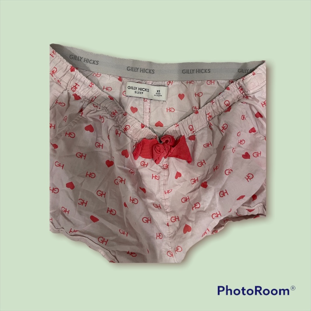 Heart pattern shorts - Picture 2 of 3